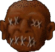 Shrunken Head Mask
