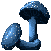 Cyan Mushroom