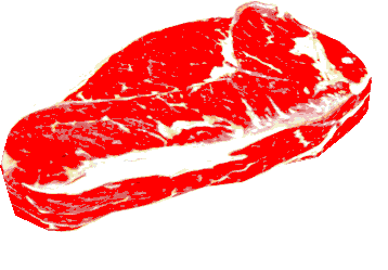 raw steak