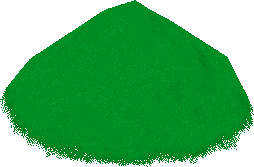 Dark Green Pigment Dust