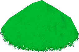 Green Pigment Dust