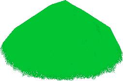 Potent Green Pigment Dust