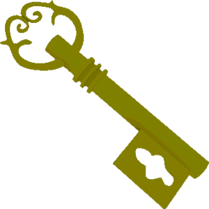 Old Key to Castle Victoria